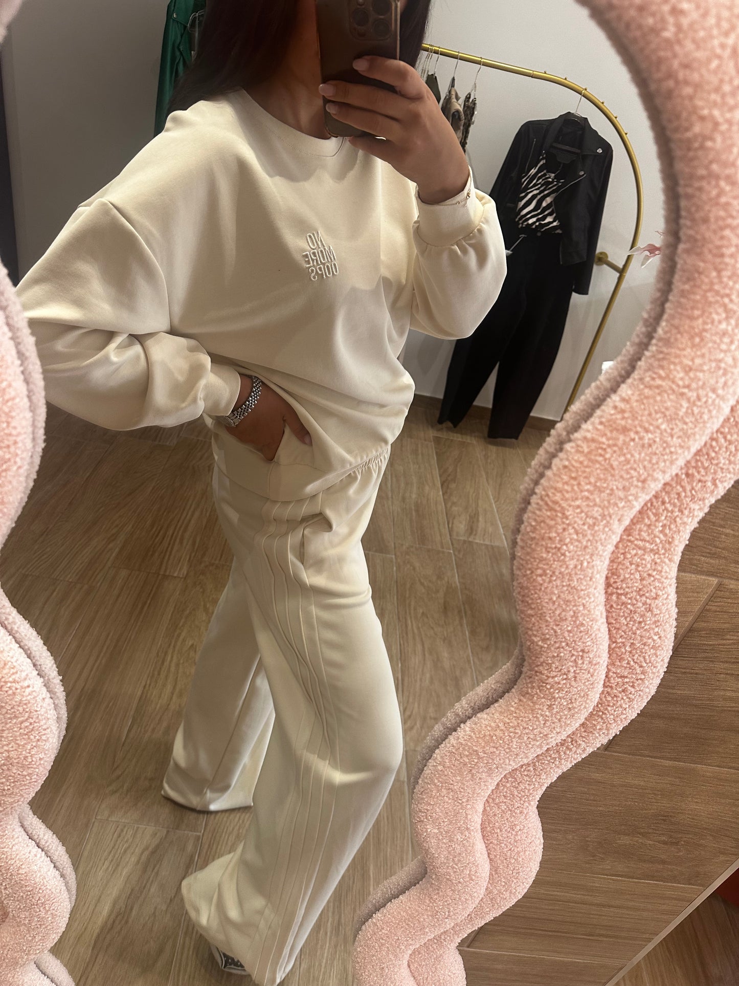 Jogger gamba ampia