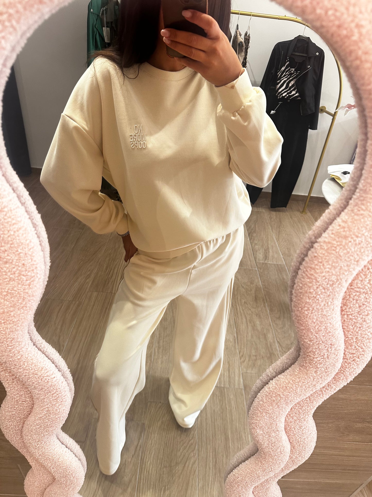 Jogger gamba ampia
