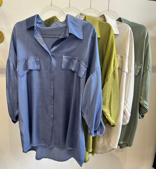 Camicia satin