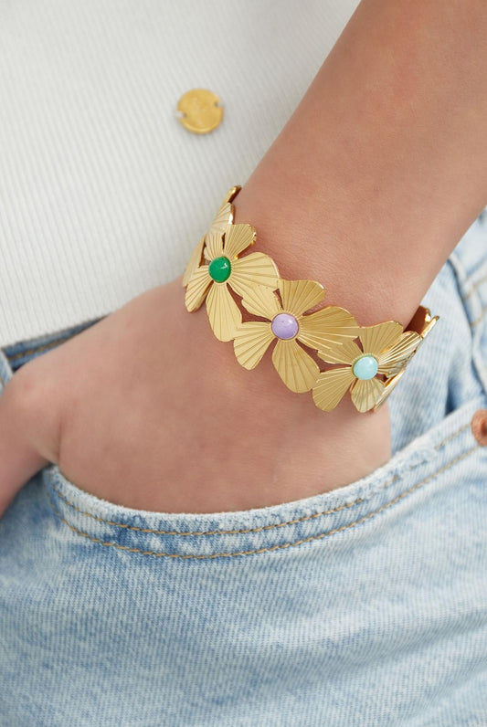 Bracciale floreale