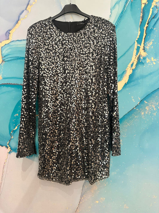 Mini abito con paillettes