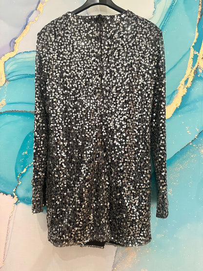 Mini abito con paillettes